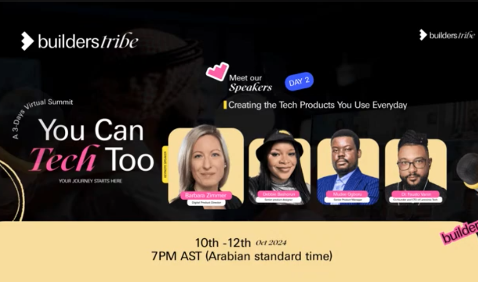 You Can Tech Too Day 2: Creating the Tech Products You Use Everyday w/ Ajiri Omafokpe