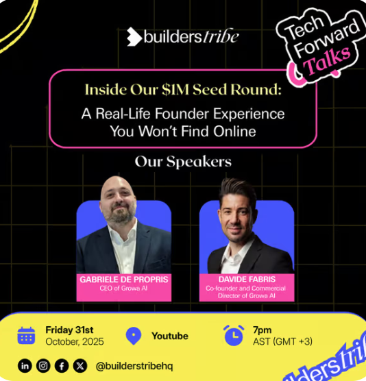 Inside Our $1M Seed Round w/ Gabriele De Propris & Davide Fabris Growa AI H/ Ajiri Omafokpe